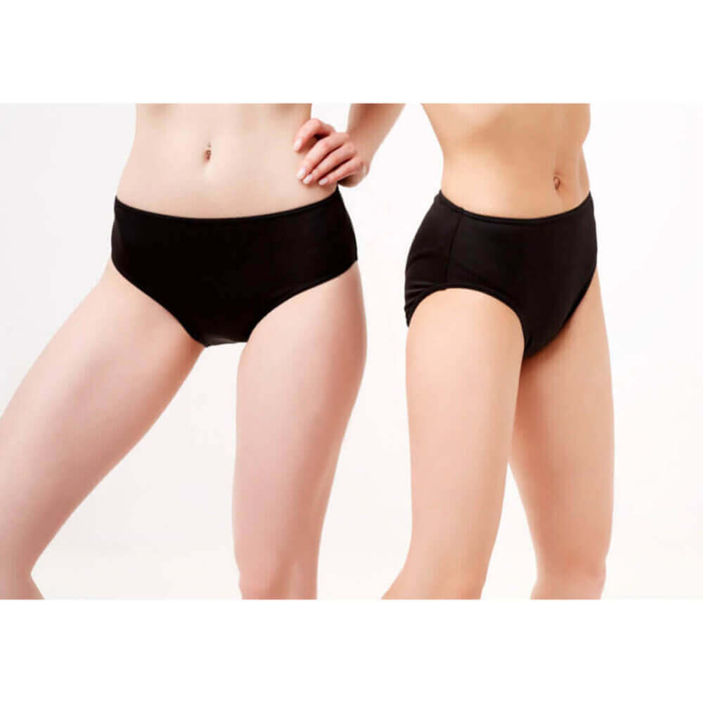 Buy Bambody Leak Proof Hipster: Sporty Period Underwear for Women & Teens -  Menstrual Protection - Soft & Breathable - 2 Tampons, Single Pack: Black,  Large at